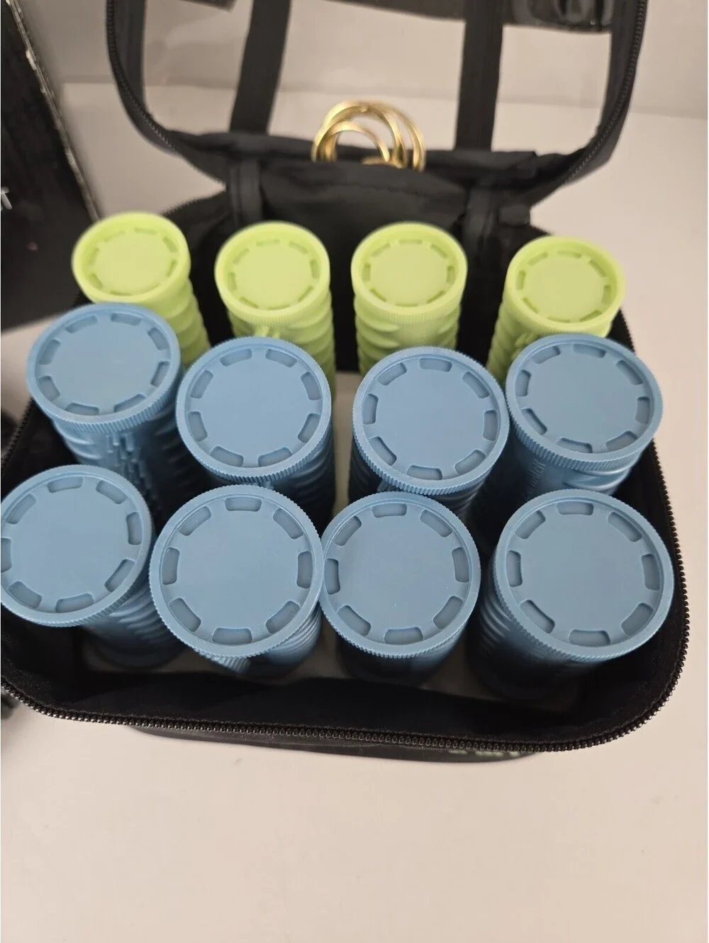 Conair Instant Heat Compact Styling Setter 12 Multi-sized Rollers Travel Works